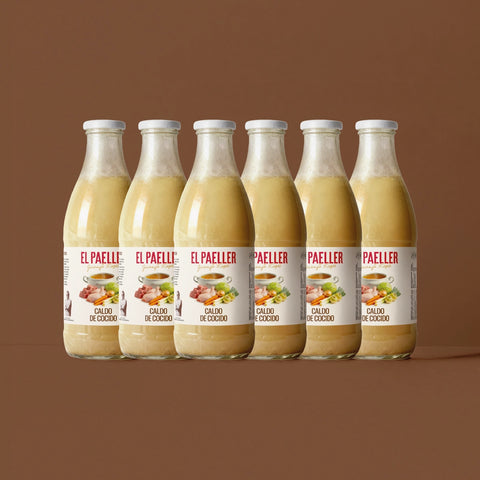 Caldo de Cocido a leña