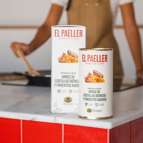 Arroz de Costillas Ibéricas y Pimientos Asados