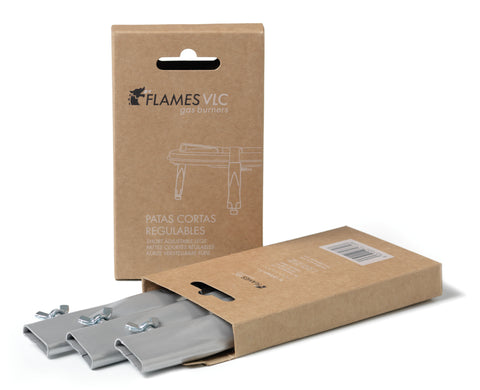 Short adjustable legs
