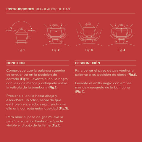 Détendeur de gaz 30 mbar