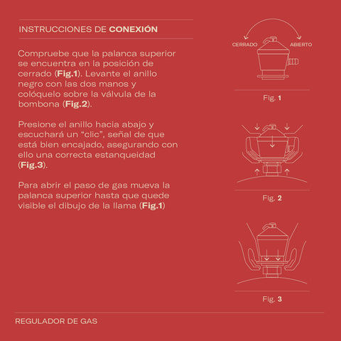 Détendeur de gaz 30 mbar