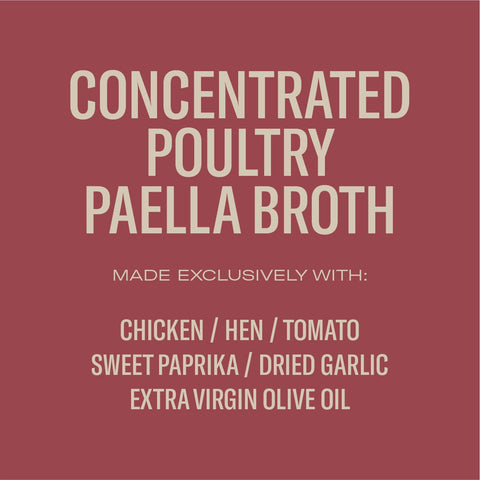 Concentrated Poultry Paella Broth 3000g