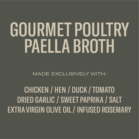 Gourmet Poultry Paella Broth 1000g