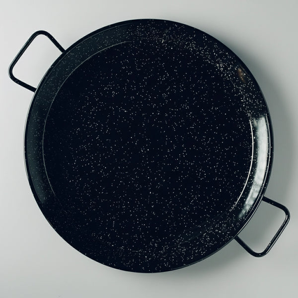 Paella esmaltada para gas y leña - 34 cm