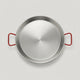 Induction iron paella pan