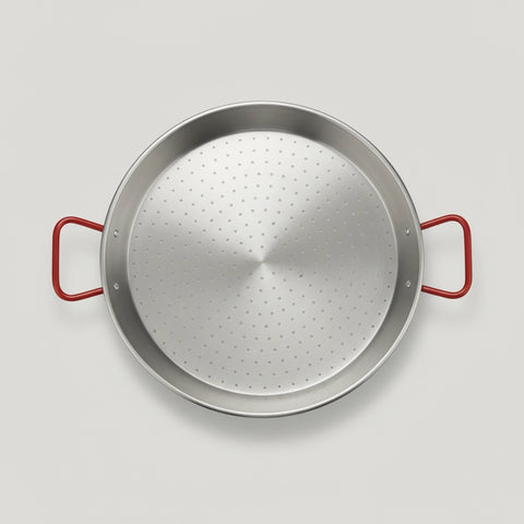 Induction iron paella pan