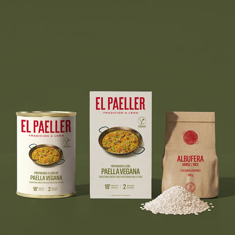 Paella vegana