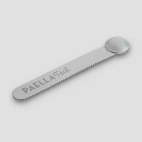 El Paeller Paella Broth Measurer - stainless steel measurer engraved with Paella Fácil